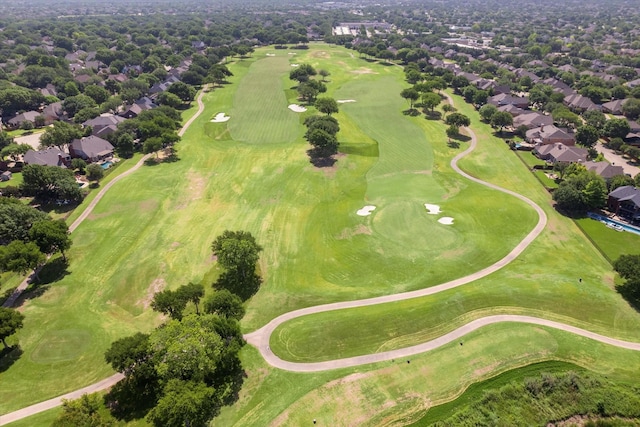 2608 Dunbar Dr, Mckinney, TX 75072 - aerial view of residential area with a golf club