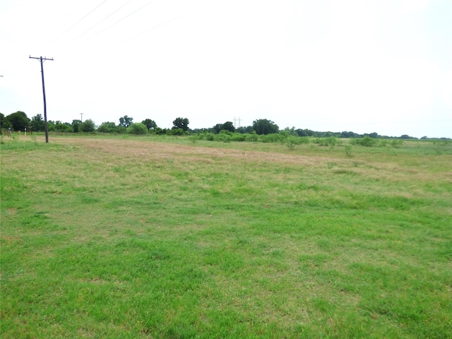 1075 County Road 436, Eastland, TX 76448 - view of yard with a view of countryside