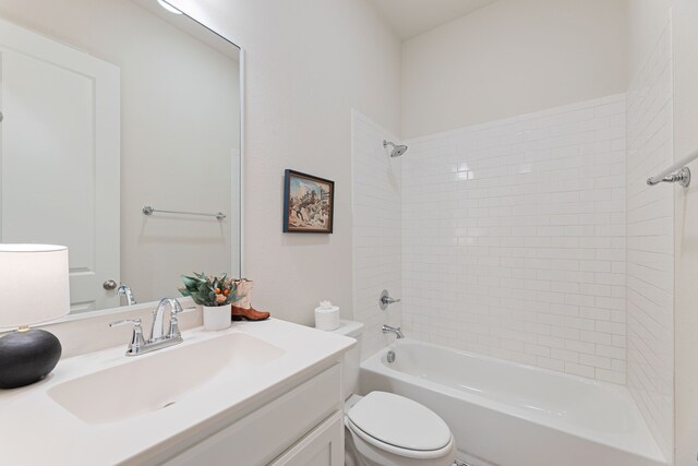 233 Observation Dr N, Aledo, TX 76008 - full bath featuring shower / bath combination, toilet, and vanity