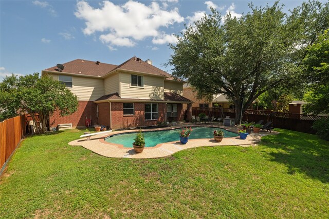 5732 Chelmsford Trl, Arlington, TX 76018 - view of front facade with brick siding and a chimney