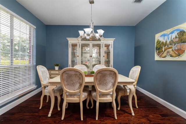 5732 Chelmsford Trl, Arlington, TX 76018 - dining area with a chandelier