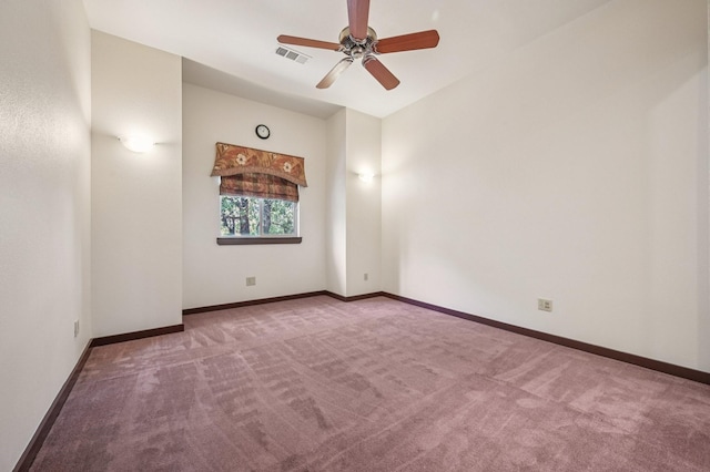 1 Hamper Ct, Trophy Club, TX 76262 - carpeted empty room with ceiling fan and baseboards