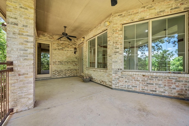 1 Hamper Ct, Trophy Club, TX 76262 - view of patio featuring a ceiling fan