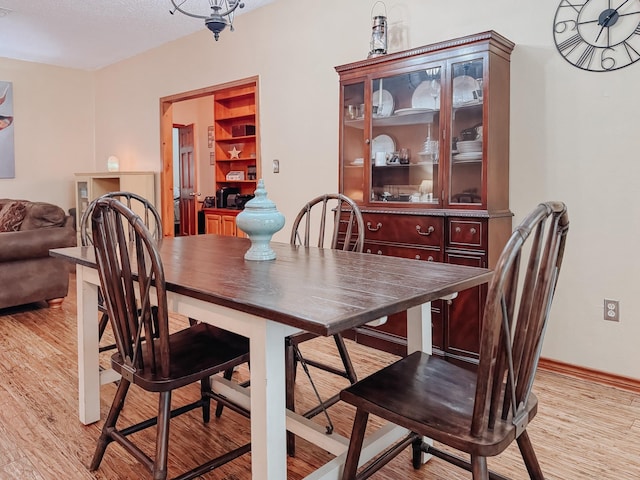 1665 Fm 2452, Corsicana, TX 75110 - dining room featuring light wood finished floors and baseboards
