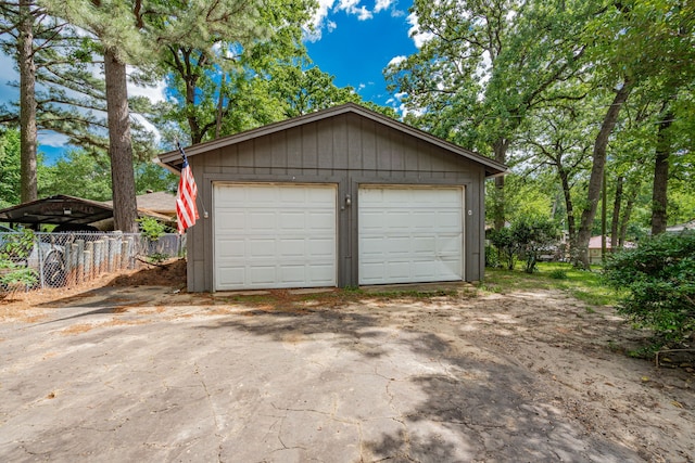 164 Harbor Dr, Gun Barrel City, TX 75156 - view of detached garage