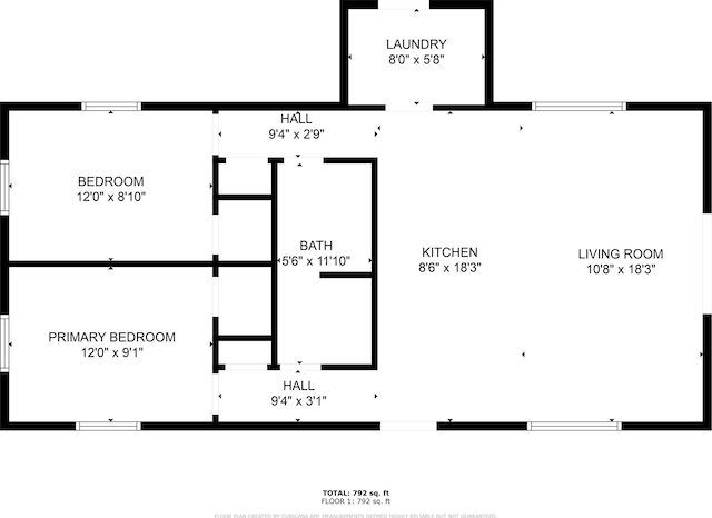 164 Harbor Dr, Gun Barrel City, TX 75156 - property floor plan