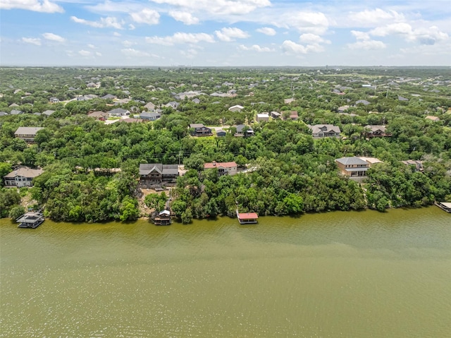 2510 River Ridge Court, Granbury, TX 76048 - bird's eye view of a nearby body of water and a tree filled landscape