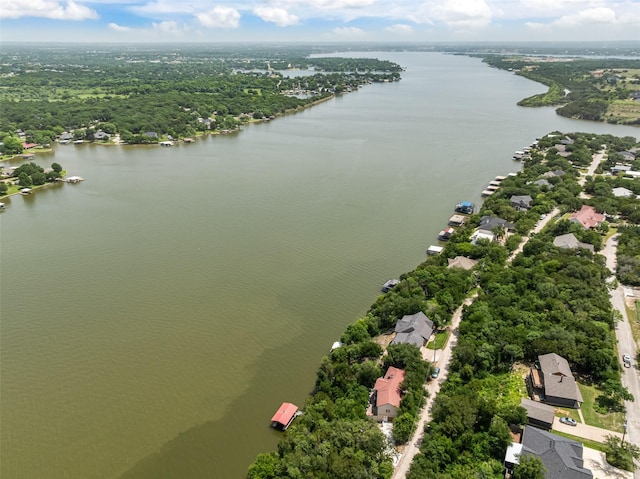 2510 River Ridge Court, Granbury, TX 76048 - drone / aerial view of a nearby body of water