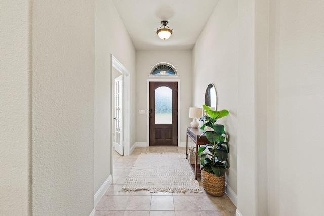 403 Woodbine Dr, Sherman, TX 75092 - tiled foyer entrance featuring baseboards