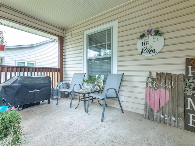 202 S Wood St, Cleburne, TX 76033 - view of patio featuring area for grilling