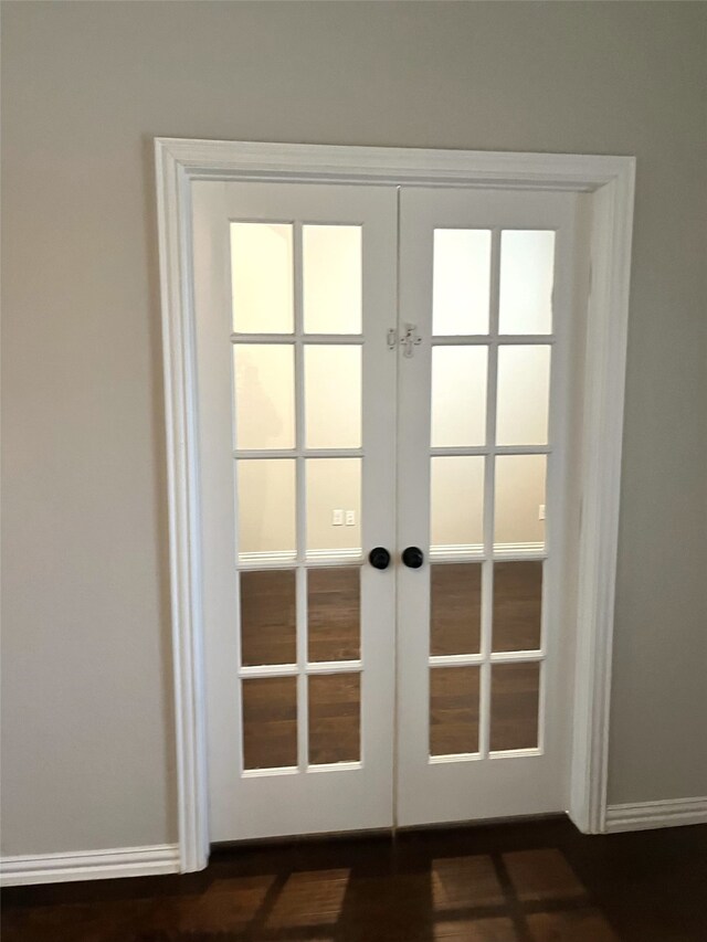 7816 Wheatland Ct, Godley, TX 76044 - doorway to outside with french doors