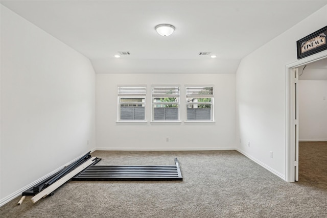 616 Evergreen Rd, Little Elm, TX 76227 - empty room with carpet flooring, baseboards, and recessed lighting