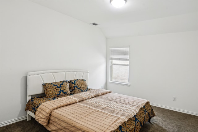 616 Evergreen Rd, Little Elm, TX 76227 - bedroom featuring carpet flooring, baseboards, and vaulted ceiling
