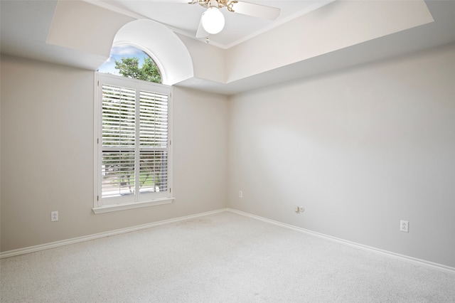 9131 Valley Chapel Ln, Dallas, TX 75220 - carpeted spare room with a ceiling fan and baseboards
