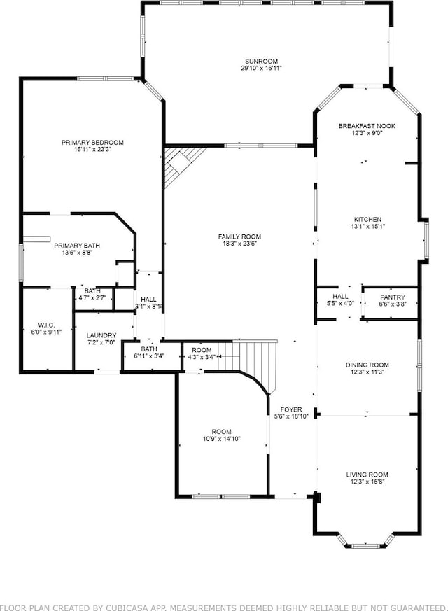 1117 Ruby St, Plano, TX 75094 - floor plan / room layout