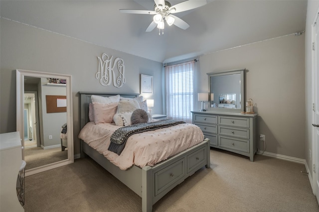 2749 Casa Grande Way, Celina, TX 75009 - bedroom featuring light carpet, baseboards, and a ceiling fan