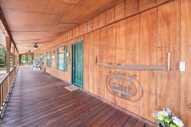 1890 Oak Valley Ln, Corsicana, TX 75110 - view of wooden porch