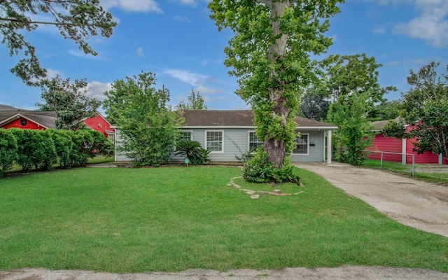 6625 Corbin St, Houston, TX 77055 - view of ranch-style home