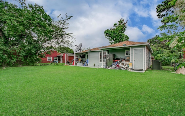 6625 Corbin St, Houston, TX 77055 - view of yard with cooling unit