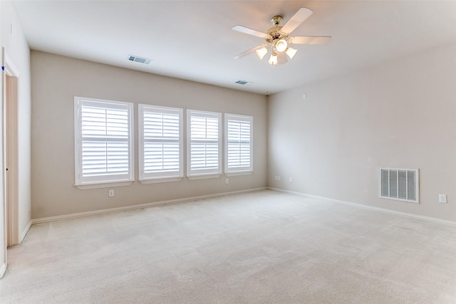 1121 Riverwalk Ct, Colleyville, TX 76034 - carpeted empty room with ceiling fan and baseboards