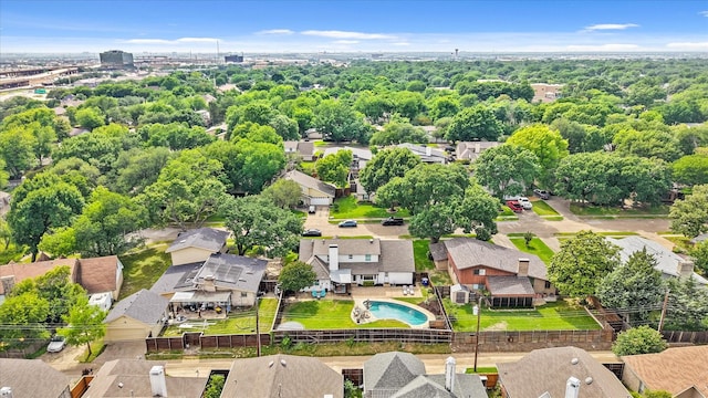12212 Ridgefair Pl, Farmers Branch, TX 75234 - aerial perspective of suburban area