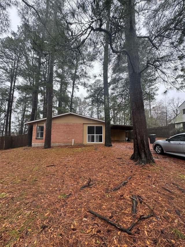 825 Willow Dr, Shreveport, LA 71118 - view of home's exterior with brick siding
