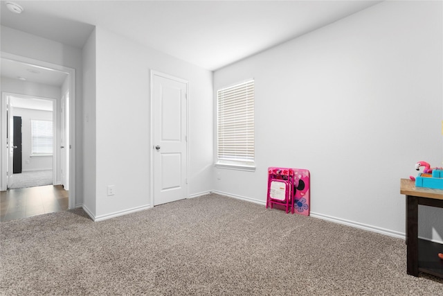516 Wrangler Dr, Josephine, TX 75189 - rec room featuring carpet flooring and baseboards