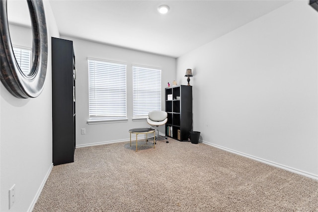 516 Wrangler Dr, Josephine, TX 75189 - living area with carpet floors and baseboards