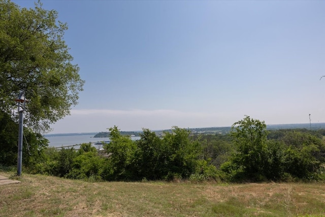 7750 Hanger Cutoff Rd, Fort Worth, TX 76135 - view of undeveloped land with a large body of water