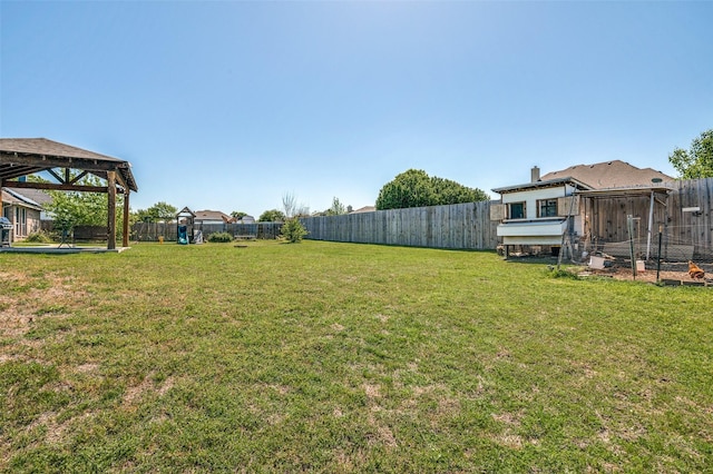 1730 Vista Ridge Dr W, Midlothian, TX 76065 - view of yard featuring a gazebo
