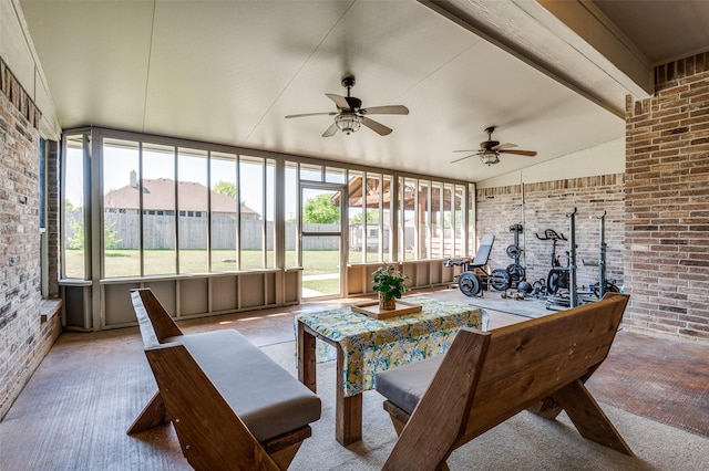 1730 Vista Ridge Dr W, Midlothian, TX 76065 - sunroom with lofted ceiling