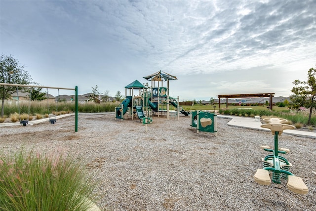 1208 Starlight Ave, Aubrey, TX 76227 - view of community play area