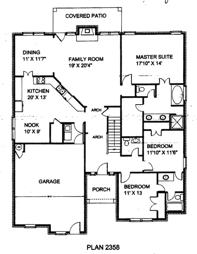 10954 Live Oak Creek Dr, Fort Worth, TX 76108 - room layout