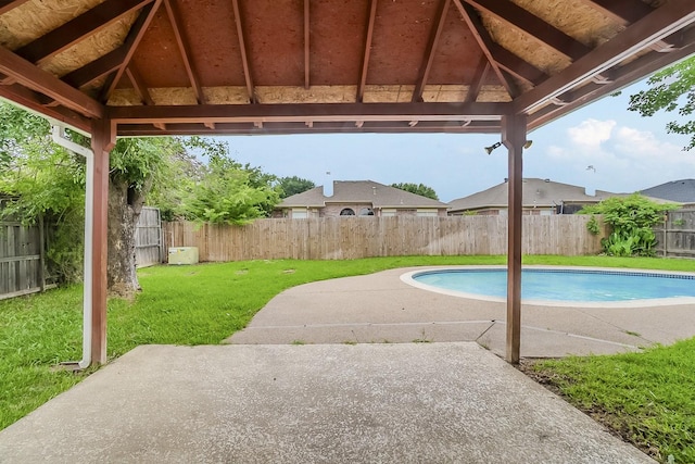 904 Havenbrook Dr, Arlington, TX 76001 - view of pool with a gazebo and a patio