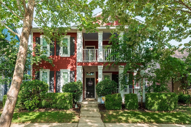 1621 Jasmine Trl, Savannah, TX 76227 - view of front of house with a balcony