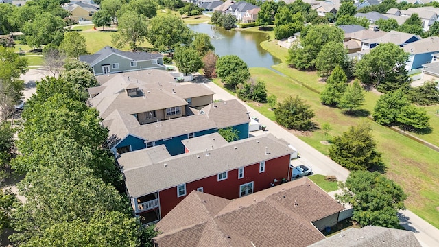 1621 Jasmine Trl, Savannah, TX 76227 - aerial view of residential area with a large body of water