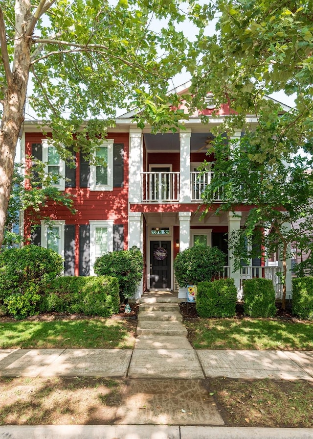 1621 Jasmine Trl, Savannah, TX 76227 - view of front of property featuring a balcony