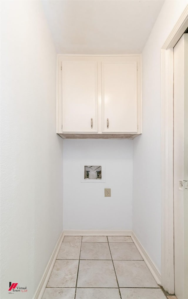 9104 Rosedown Cir, Shreveport, LA 71118 - laundry room with hookup for a washing machine, cabinet space, and baseboards