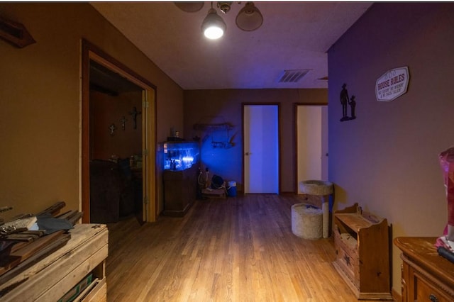 700 Magnolia St, Teague, TX 75860 - corridor with light wood finished floors