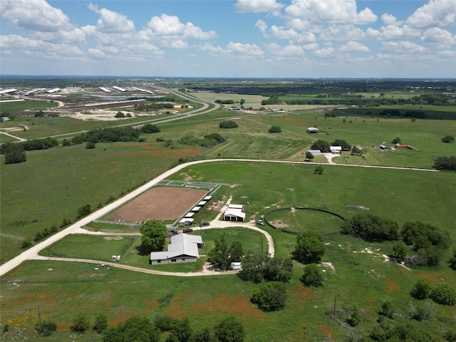 2277 County Road 338, Dublin, TX 76446 - aerial overview of property's location with rural landscape and agricultural land