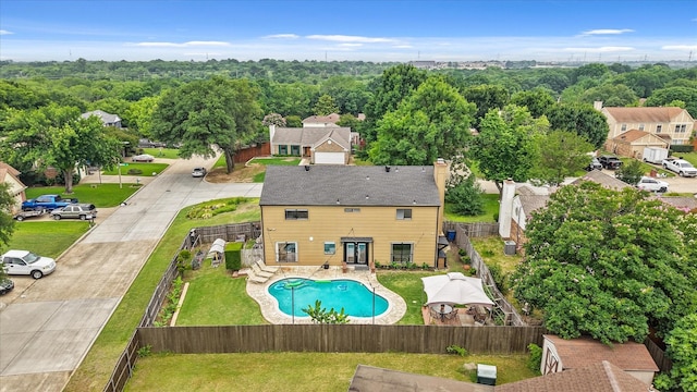 2302 Warwick Ave, Grand Prairie, TX 75052 - view of pool with a residential view