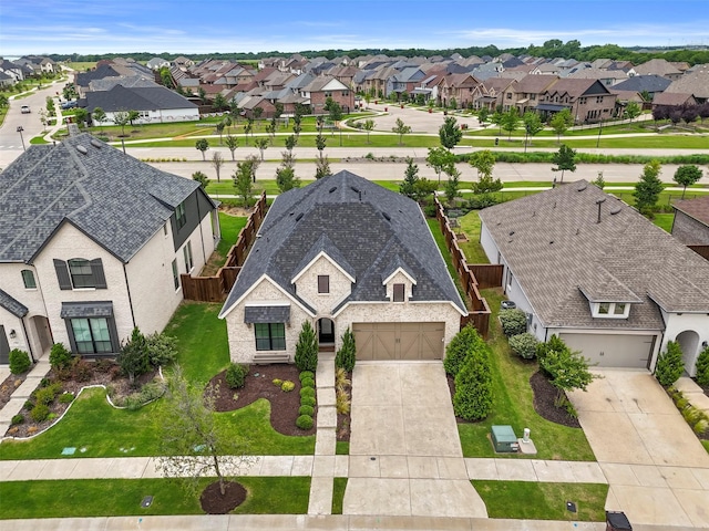 1812 Welker Dr, Van Alstyne, TX 75495 - aerial perspective of suburban area