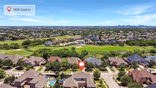 11626 Capitan Ln, Frisco, TX 75033 - aerial perspective of suburban area