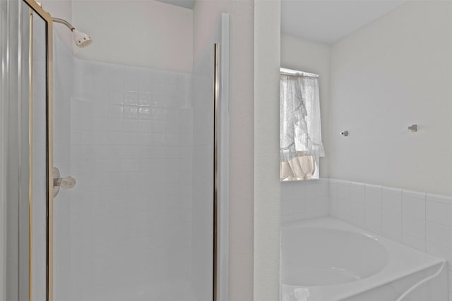 1039 Spring Hill Dr, Saginaw, TX 76179 - bathroom with a stall shower and a bath