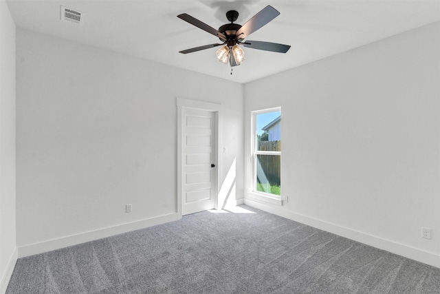 416 Redbud Ln, Tolar, TX 76476 - carpeted empty room featuring ceiling fan and baseboards
