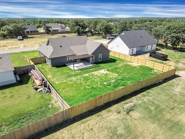 416 Redbud Ln, Tolar, TX 76476 - aerial view of property and surrounding area