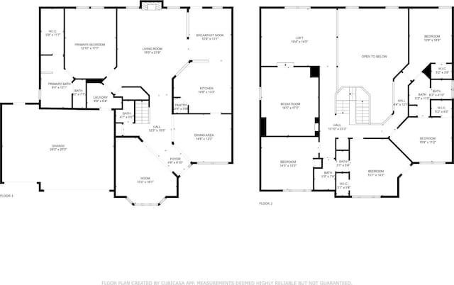 2410 Honey Dr, Arlington, TX 76001 - view of property floor plan