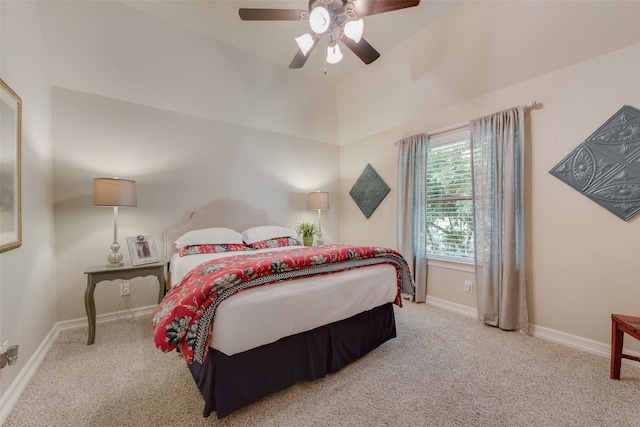 105 Orion Ct, Aurora, TX 76078 - carpeted bedroom with baseboards and a ceiling fan