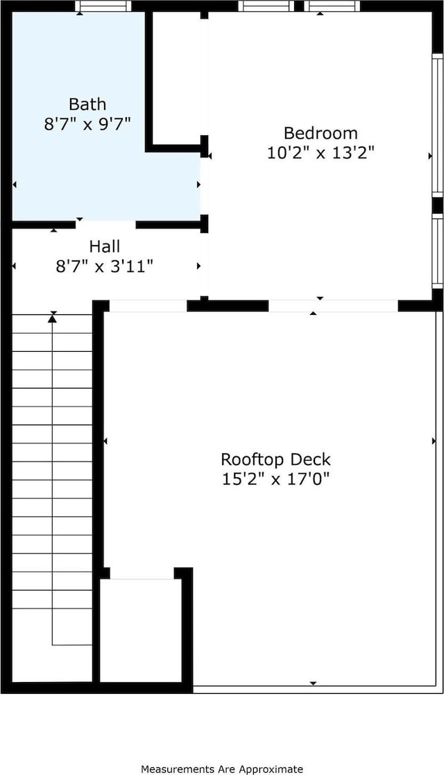 815 E 5th St, Dallas, TX 75203 - floor plan / room layout
