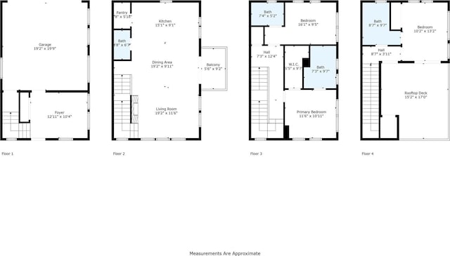 815 E 5th St, Dallas, TX 75203 - home floor plan